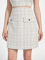 Eco Annamaria Mini Tweed Skirt