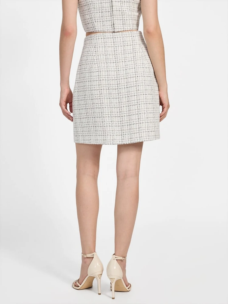 Eco Annamaria Mini Tweed Skirt