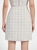 Eco Annamaria Mini Tweed Skirt