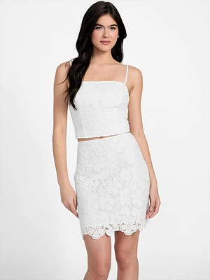 Delilah Crochet Lace Top