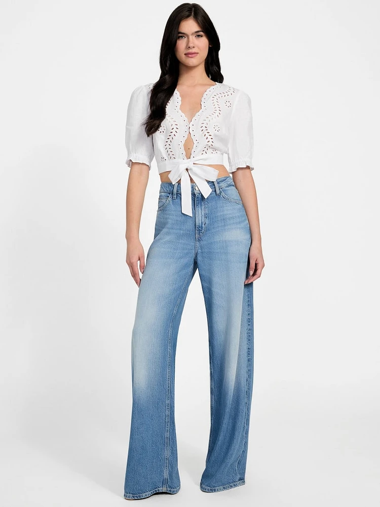 Eco Dessa Tie-Front Top