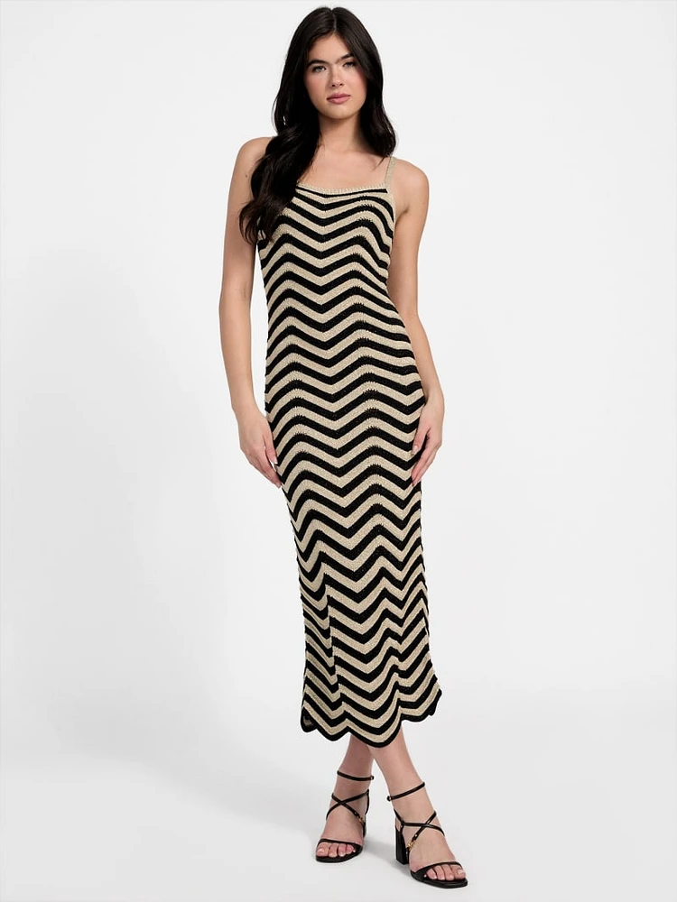 Eco Vera Chevron Dress