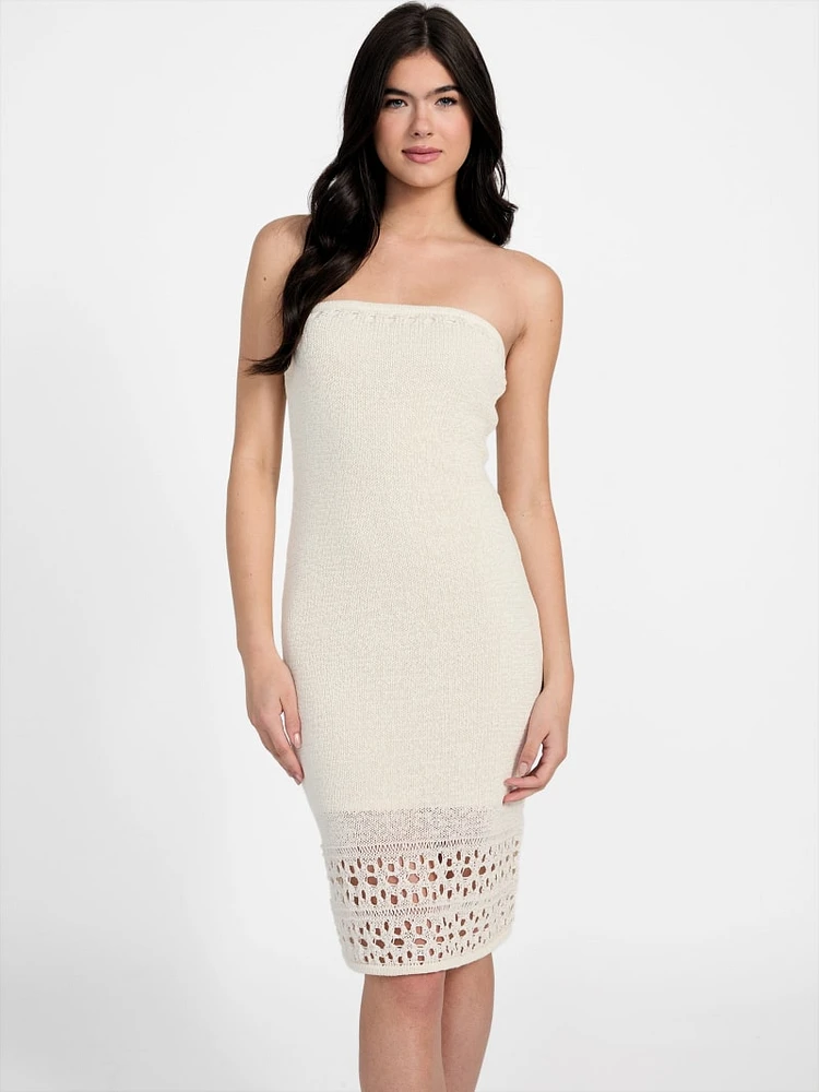 Leah Strapless Tube Dress