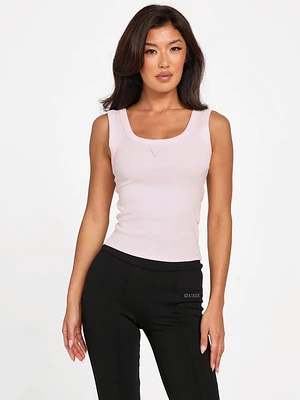 Eco Triangle Patch Tank Top