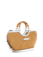 Siria Straw Girlfriend Satchel