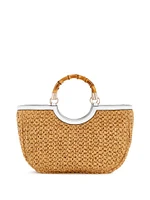 Siria Straw Girlfriend Satchel