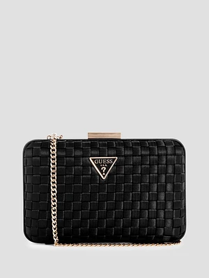 Twiller Woven Satin Minaudiere