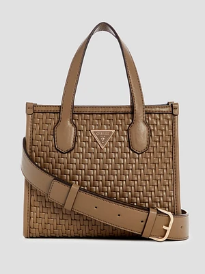 Silvana Woven Mini Tote