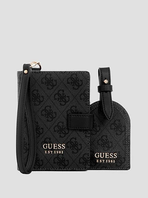 Orlina Passport Case and Luggage Tag Box Set