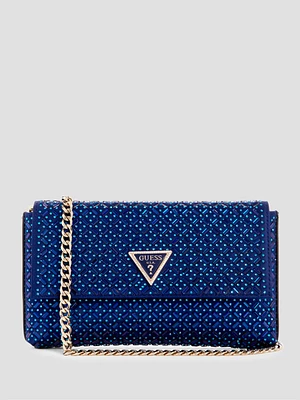 Zalina Rhinestone Clutch