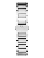 Silver-Tone Chronograph Watch