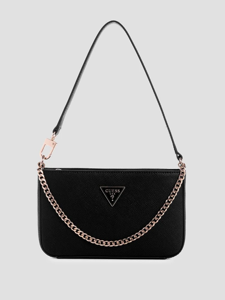 Noelle Mini Top-Zip Shoulder Bag