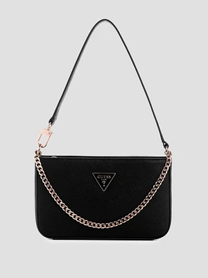 Noelle Mini Top-Zip Shoulder Bag