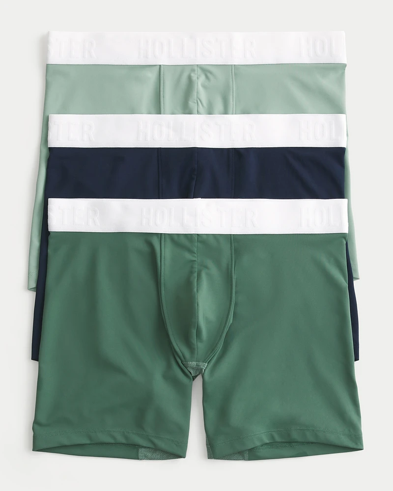 Longer-Length Cooling Boxer Brief 3-Pack