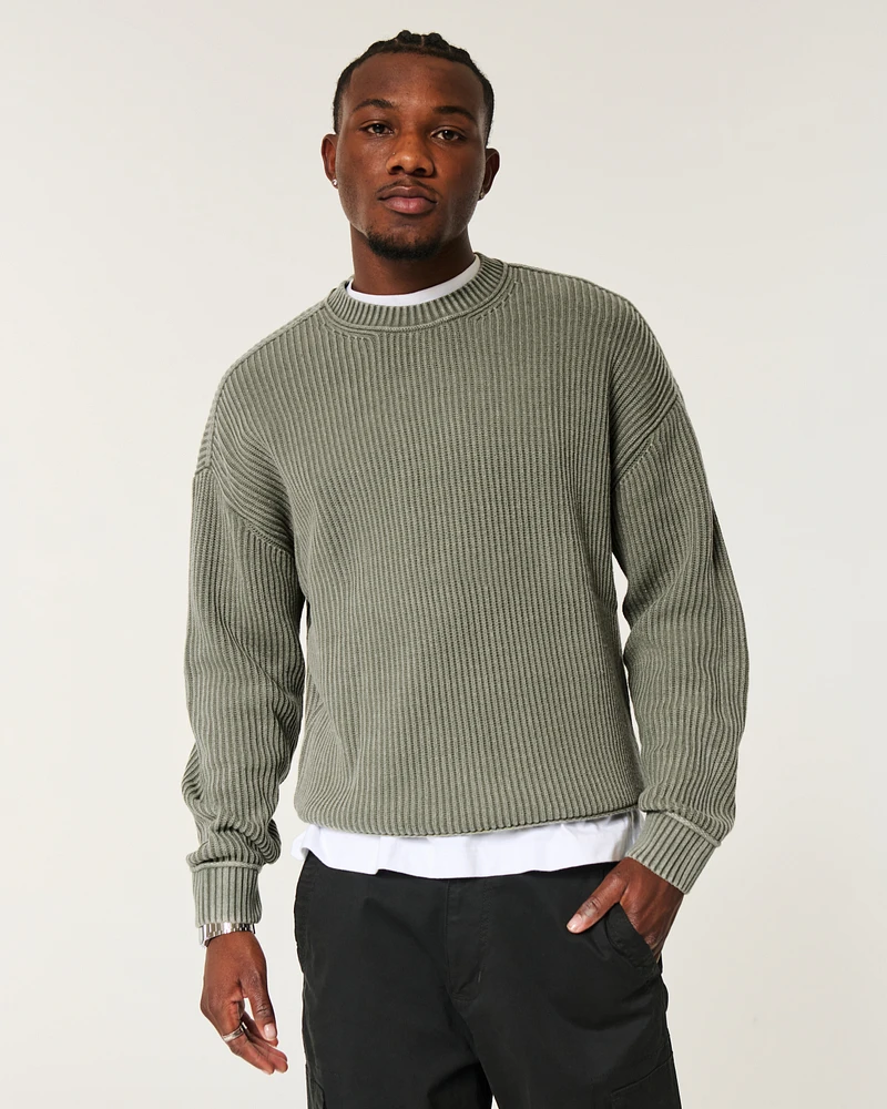 Boxy Crew Sweater