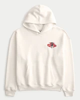 Boxy Texas Tech Graphic Hoodie