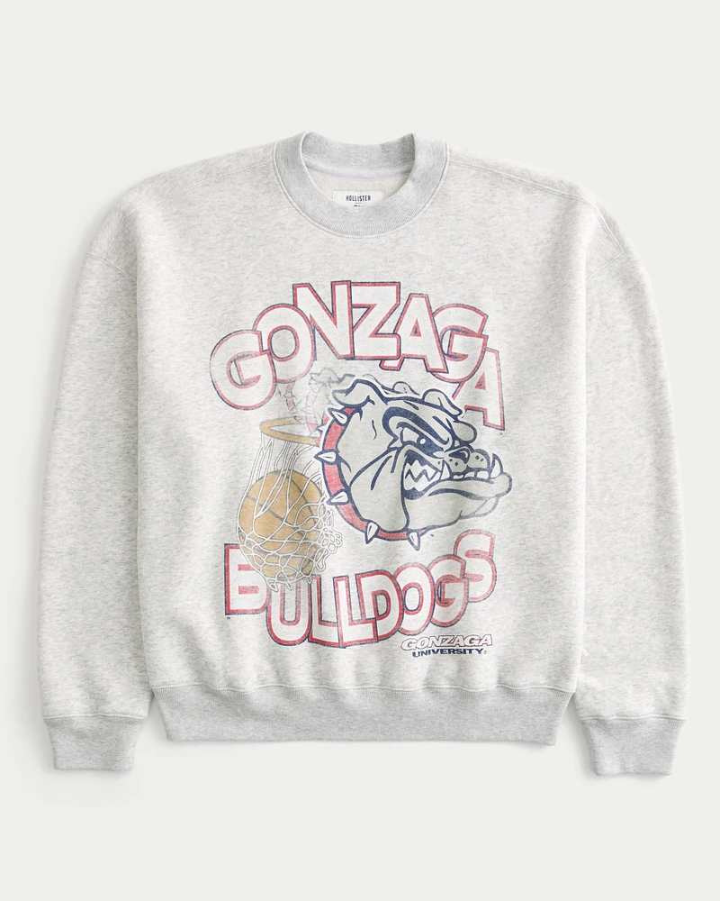 Gonzaga Bulldogs Graphic Crew Sweatshirt