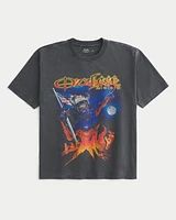 Boxy Heavyweight Ozzfest Graphic Tee