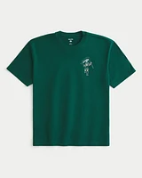 Boxy Michigan State University Graphic Tee