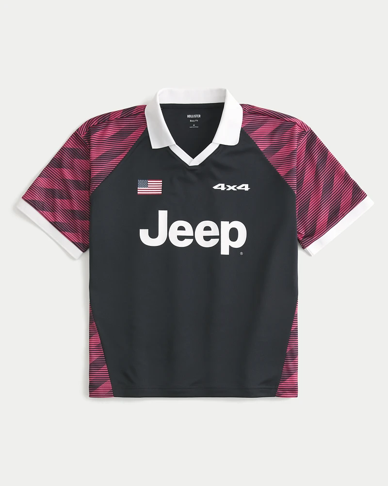 Boxy Jeep Graphic Jersey