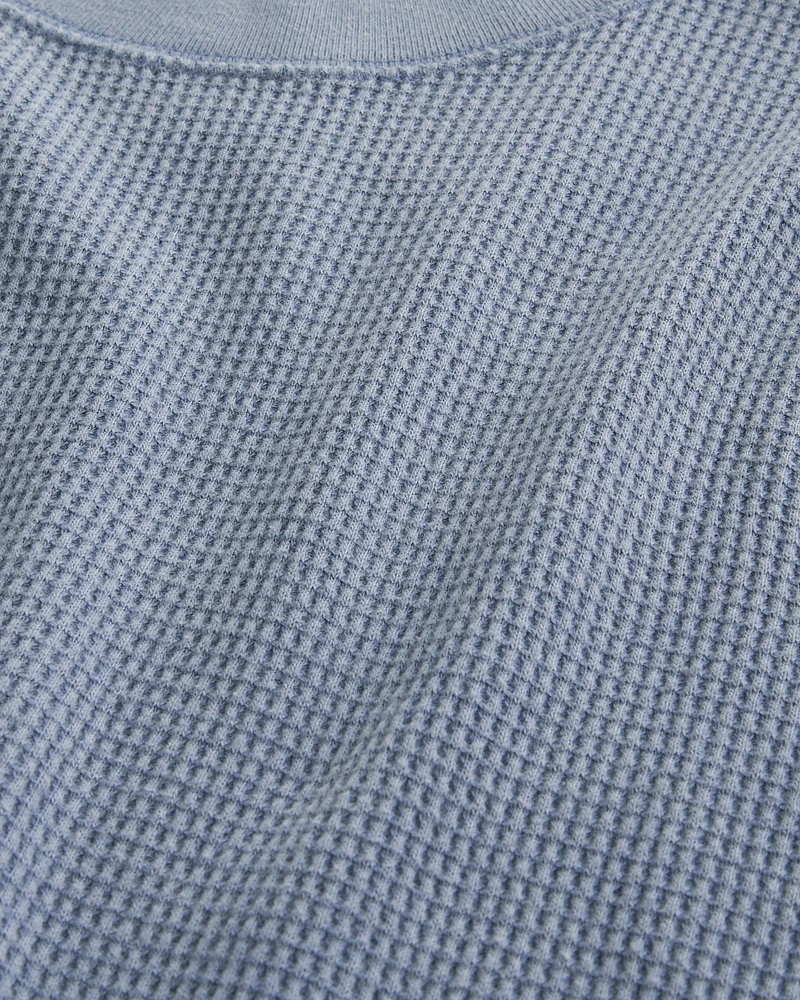 Long-Sleeve Thermal Crew T-Shirt