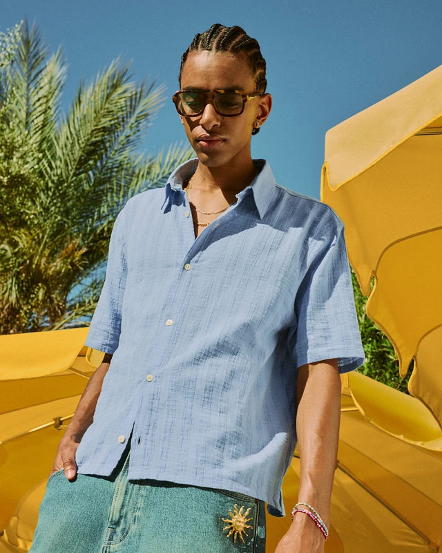 Hollister Boxy Short-Sleeve Shirt at Foxvalley Mall in Aurora, IL