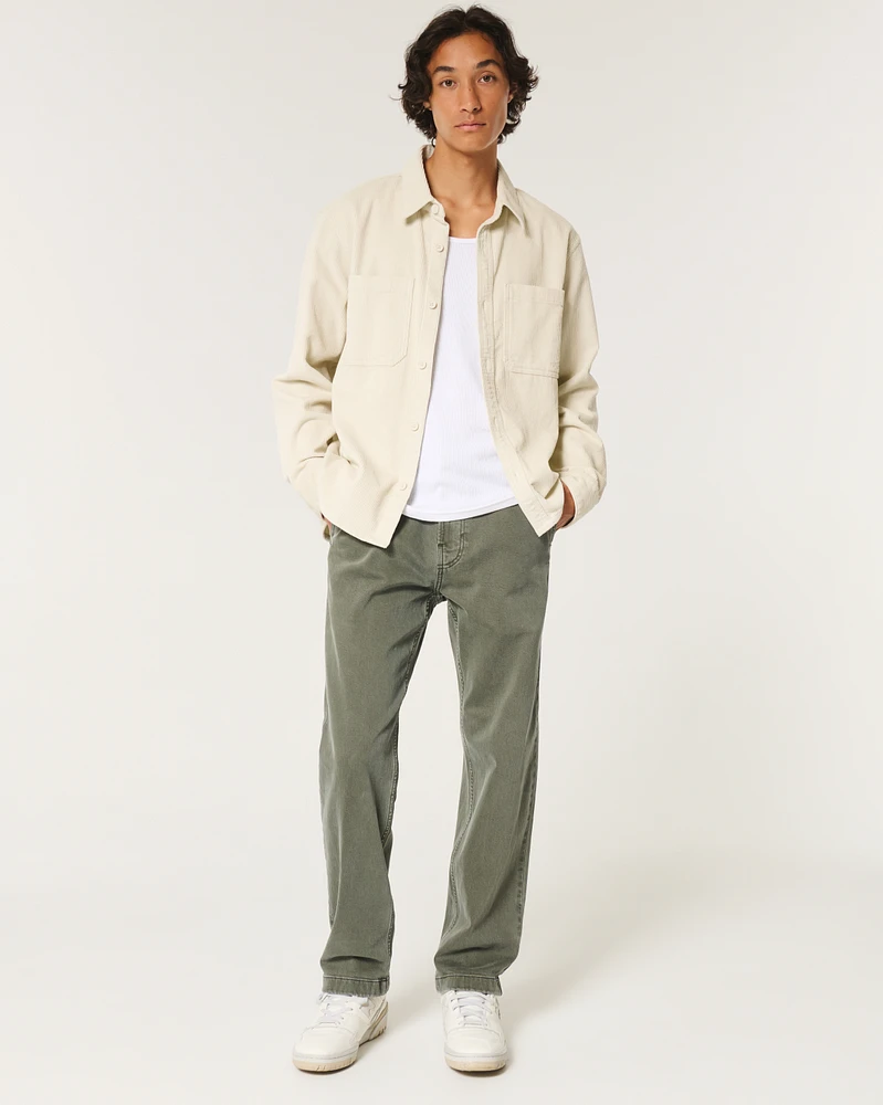 Olive Loose Jeans