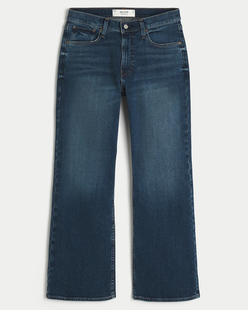 Dark Wash Relaxed Boot Jeans