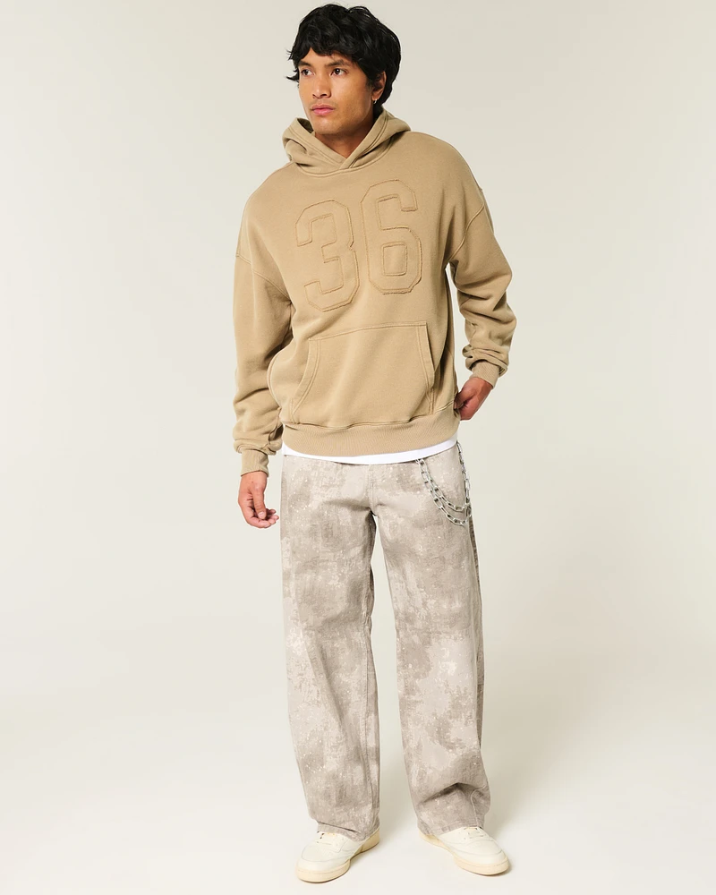 Camo Barrel Jeans