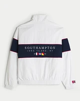 Southampton NY Graphic Zip-Up Jacket