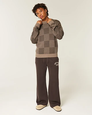 Applique Graphic Bootcut Sweatpants