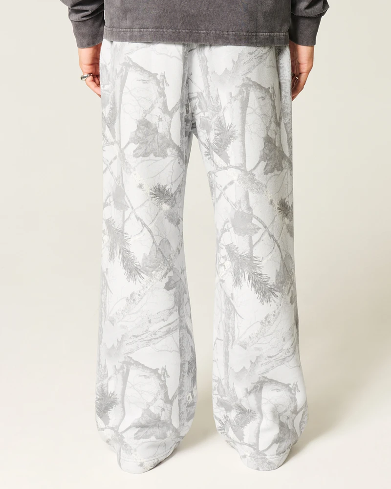 Camo Bootcut Sweatpants
