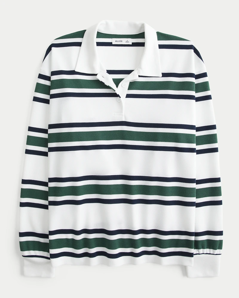 Easy Long-Sleeve Rugby Polo