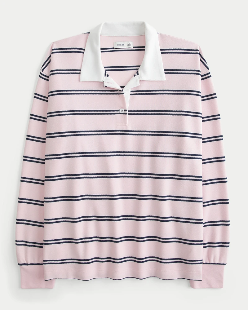 Easy Long-Sleeve Rugby Polo
