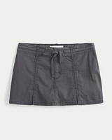 Pleated Mini Skirt