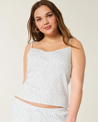 Cozy Pointelle Bow Tank