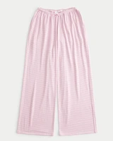 Cozy Adjustable-Rise Wide-Leg Pants