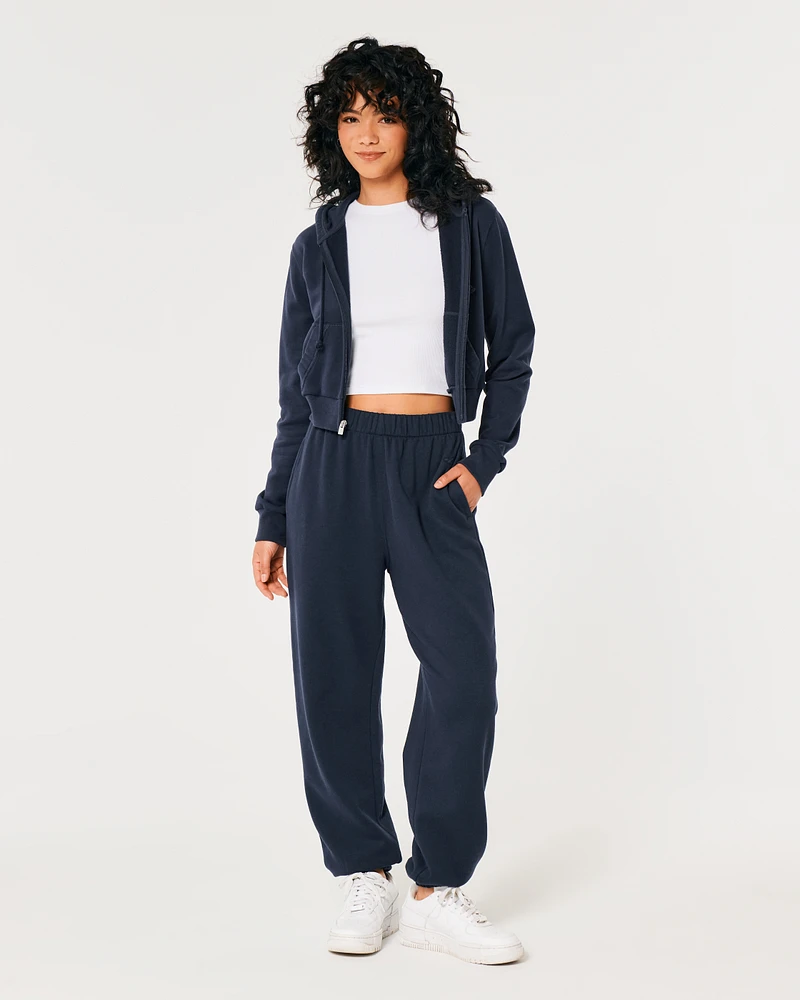 Hollister Feel Good Fleece Dad Joggers