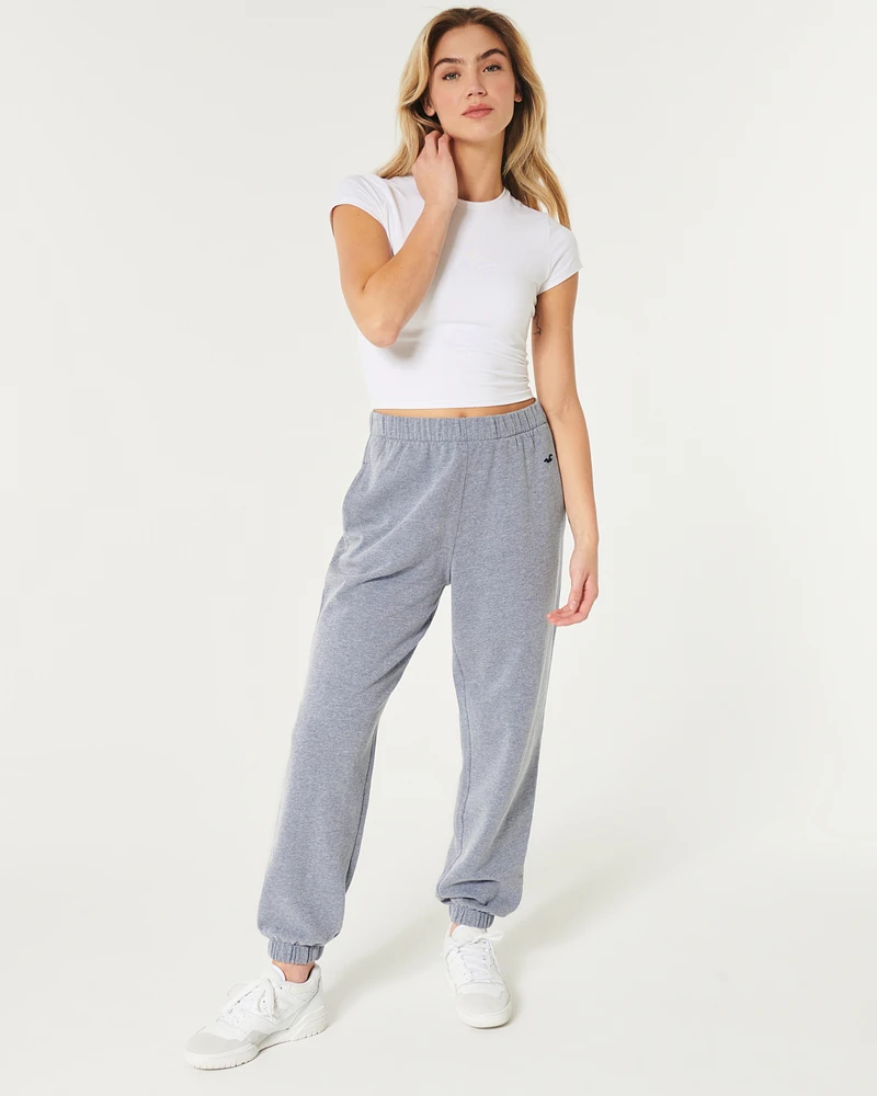 Hollister Feel Good Fleece Dad Joggers