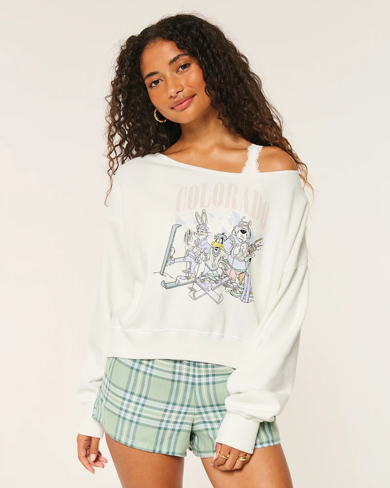 Mini Looney Tunes Colorado Graphic Sweatshirt