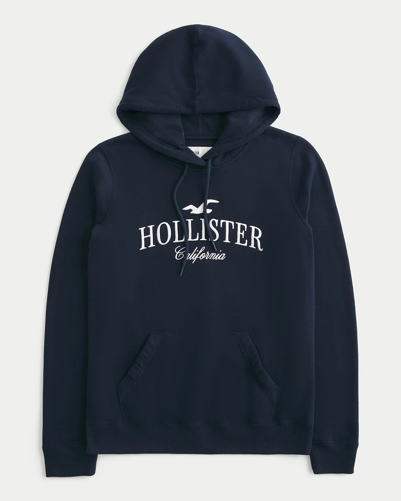 Oversized Logo Graphic Hoodie
