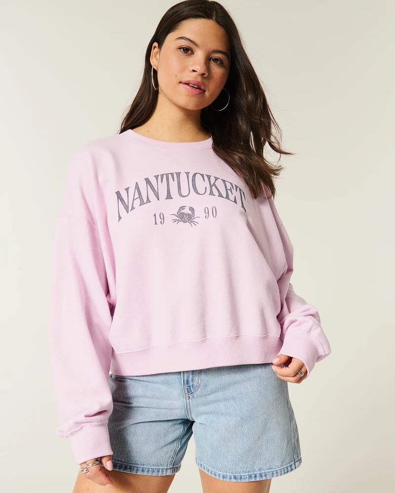 Easy Nantucket Graphic Sweatshirt