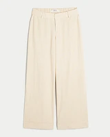 Low-Rise Wide-Leg Pants