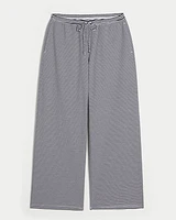 Knit Baggy Pull-On Pants