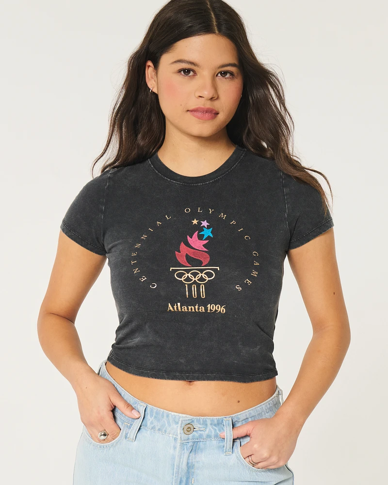 Atlanta 1996 Olympic Games Graphic Baby Tee