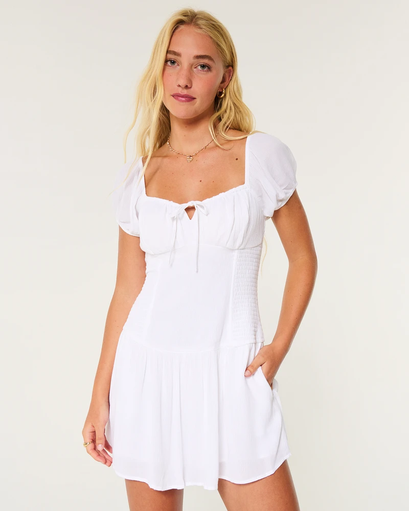 Hollister Sofia Drop Waist Skort Dress