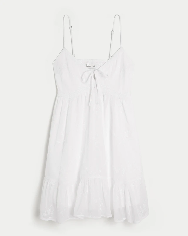 Hollister Embroidered Asymmetrical Hem Mini Dress at Hamilton Place in  Chattanooga, TN