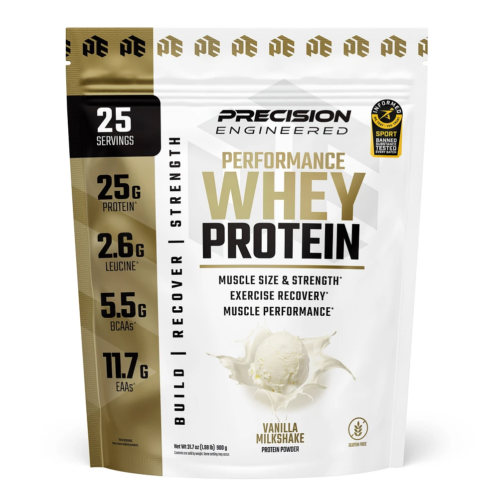 Performance Whey Protein - Vanilla Milkshake (25 Servings)