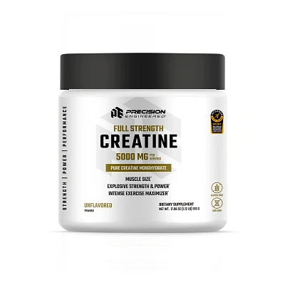 Full Strength Creatine - Unflavored (100 Servings)