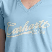 Women's TENCEL™ Fiber Series Relaxed Fit Short-Sleeve Graphic V-Neck T-Shirt